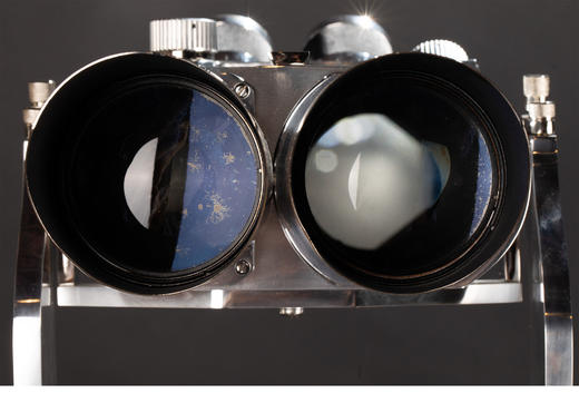 独角鹿西洋古董1940年代德国Emil Busch公司出品福瑞家族定制双筒望远镜 商品图4