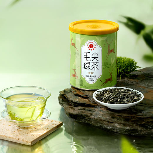 艺福堂 2025新茶 信阳原产毛尖特级80g/罐 商品图2