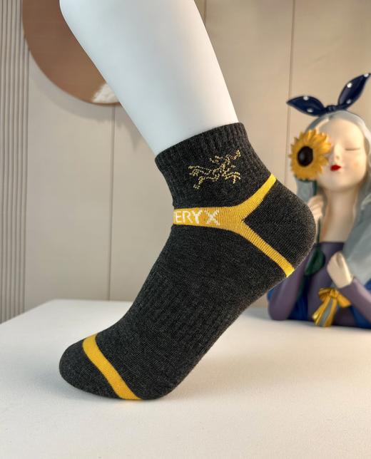 D112577一包十双装精梳棉耐磨耐穿男女同款低帮短袜 商品图4