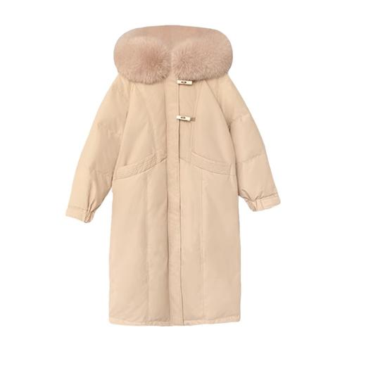 冬季新款羽绒棉服女中长款 棉衣加厚过膝棉袄外套潮 商品图4