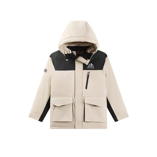 超级安踏男大童派克羽绒服冬保暖防寒外套三防羽绒外套352546920U 商品图1