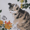 卓愿《花间嬉戏》45x37.5CM 手绘纸本宣纸国画作品 商品缩略图2