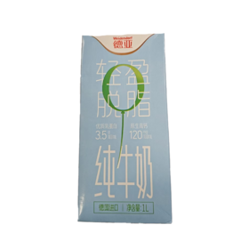 德亚1L脱脂牛奶