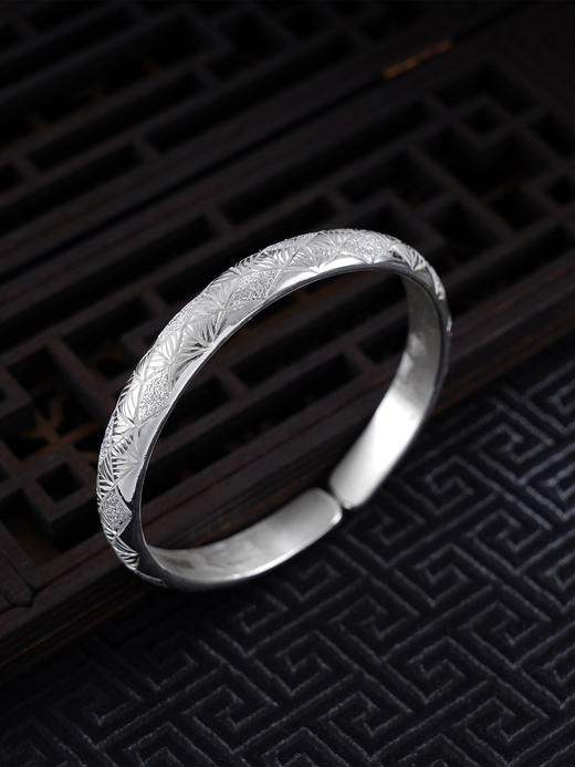 【宇宙奇观】子佩集S999银手工手镯原创设计【55031141】2407 商品图0