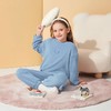 *（预售7-15天发货）2025冬季新品 龙之涵双面奥粒绒家居服套装儿童中大童家居服套装 商品缩略图7