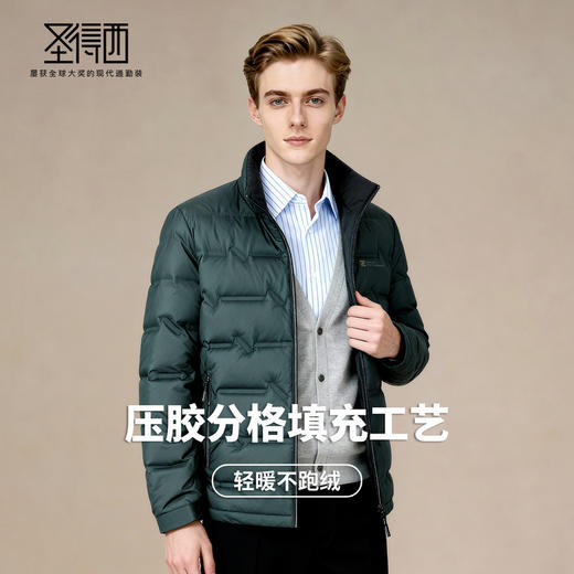 保暖羽绒服 圣得西立领羽绒服 商品图2