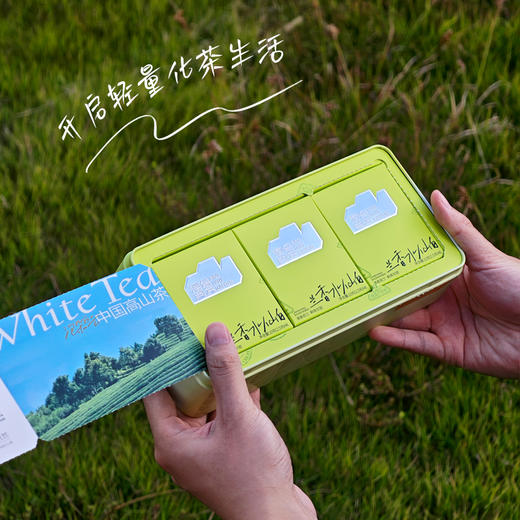 泡朵兰香水仙白紧压白牡丹袋装便携礼盒 商品图2