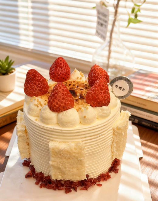 草莓奶皮子蛋糕 商品图1