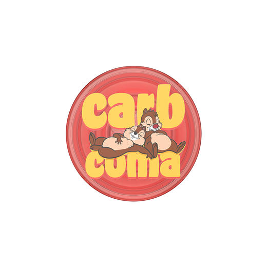 【迪士尼早餐】奇奇蒂蒂吃饱饱 POPGRIP泡泡骚 Graphic平面系列 红色 商品图2