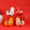 【抱富马❗️马年限定国潮摆件】过大年 添喜气 福气满满！创意陶瓷马上有钱储钱罐收银台店铺开业家居礼品饰品 商品缩略图2