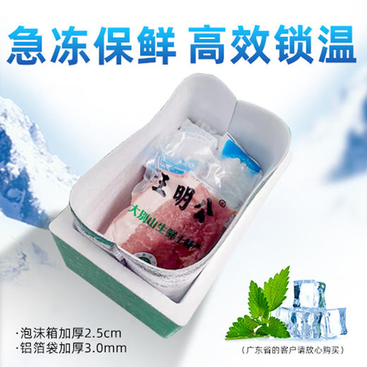 【农家散养】王明公 大别山食用散养土猪里脊 4斤（1000g*2袋）  冰鲜包装新鲜到家 商品图3
