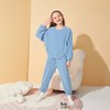 *（预售7-15天发货）2025冬季新品 龙之涵双面奥粒绒家居服套装儿童中大童家居服套装 商品缩略图4