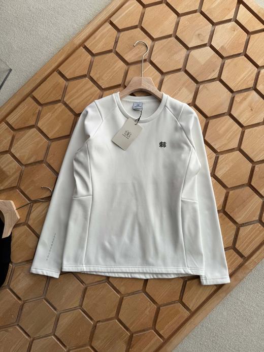 D112532女款长袖T恤吸湿排汗女士圆领加绒长袖上衣 商品图6