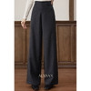 【6折秒杀】鹿向南「秋千日记」时尚高腰休闲裤女秋冬新款宽松直筒百搭阔腿裤 商品缩略图4