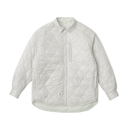 吃茶去chichaqu25秋冬新雪丽3M轻型保暖衬衫棉服双面穿绗缝 商品图4