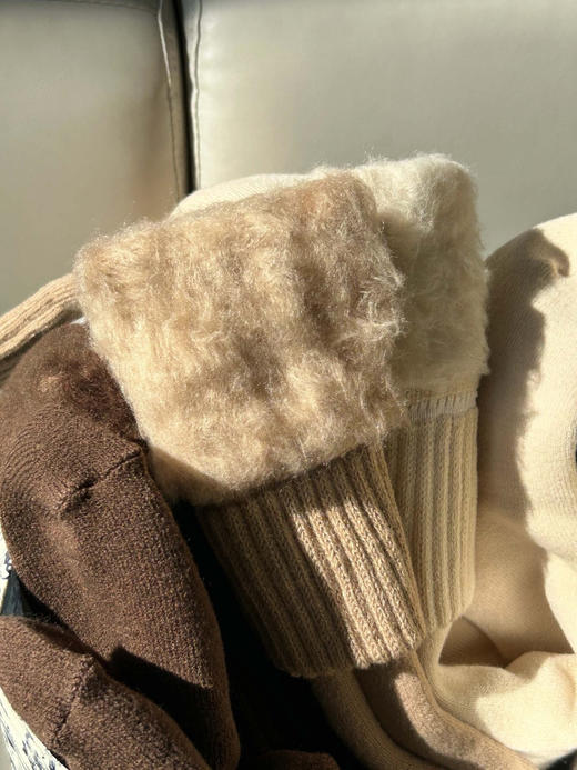 加绒过膝袜 商品图6