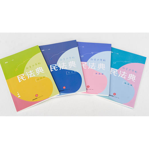 4本套装 给青少年的民法典（概述编+家庭编+校园编+社会编）杨帆编著 法律出版社 商品图2