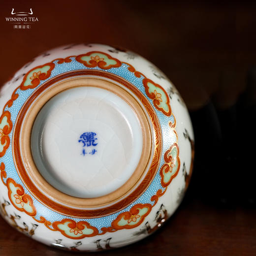 问鼎汝瓷八骏马（月白复刻款精工款大听泉杯） 商品图2