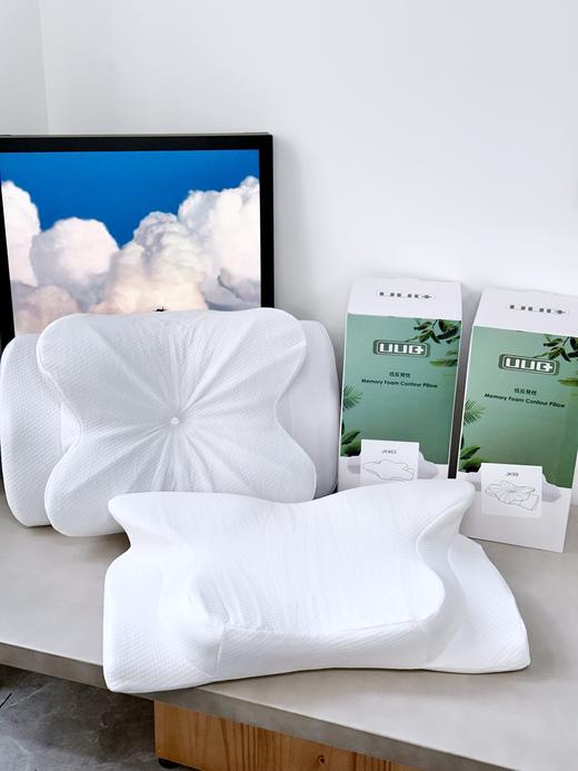 D112534支撑颈部的基本构造有效改善睡眠质量立体蝴蝶枕 商品图0