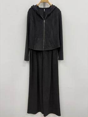 NC小外套配长裤上下两件套50711（灰）秋季153012340321