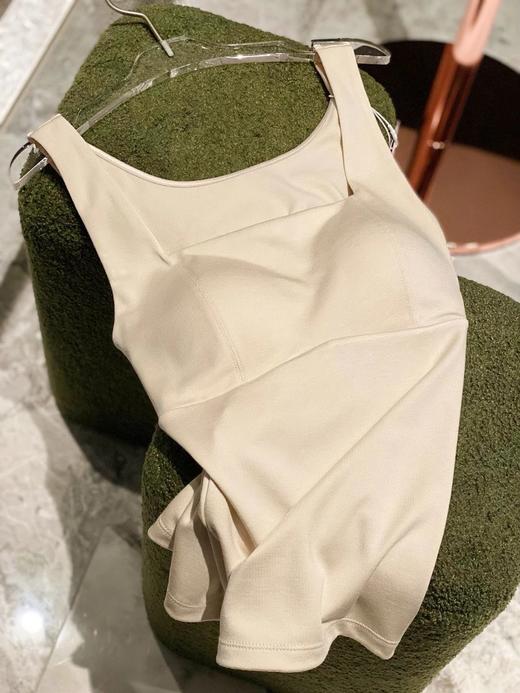 中小胸｜华歌尔原厂 椰油美雅碧 乳胶胸垫一体保暖背心 漫漫秋冬万能打底内搭！ 商品图3