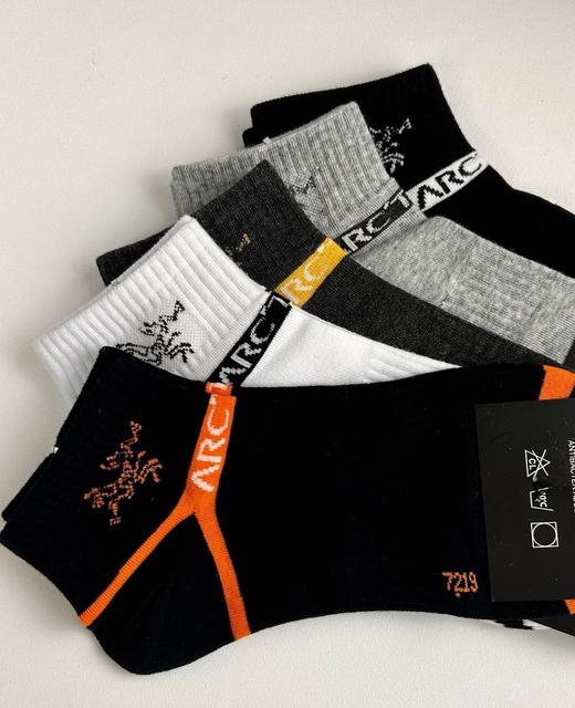 D112577一包十双装精梳棉耐磨耐穿男女同款低帮短袜 商品图11