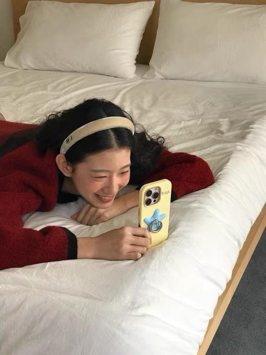 D112535爱心镶嵌水钻银色饰件复古可爱真丝高颅顶发箍 商品图8