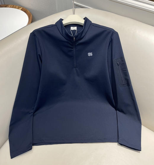 原单正品科隆半拉链长袖打底衫112502 商品图1