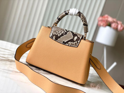 秋冬特惠💰1700 渠道级LV te级LV 全套包装  N80741/M48865棕黄 本款 Capucines BB号手袋 商品图2