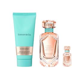 【宁波仓发货，此链接请单独下单】【保税】蒂芙尼玫瑰金假日香氛套装（浓香水EDP75ml+身体乳100ml+赠5ml香水便携装）