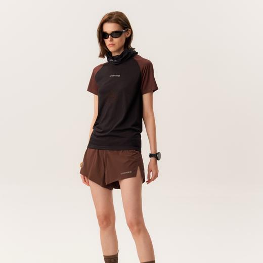 速干T恤户外运动吸湿透气羊毛夏季短袖男女UPPERVOID二普纬度 商品图1