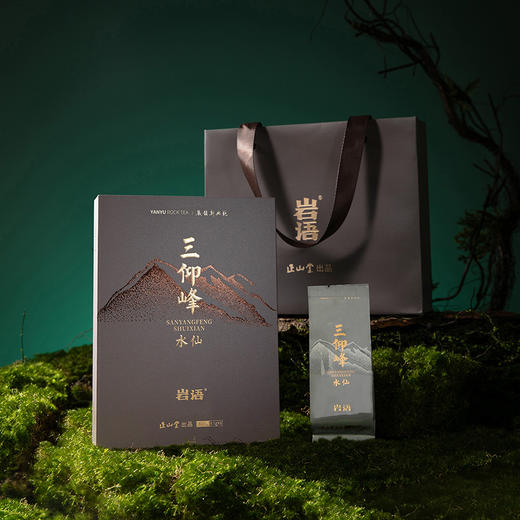岩语 鉴山三仰峰水仙 正岩茶叶礼盒装特级武夷山岩茶送礼51g 商品图5