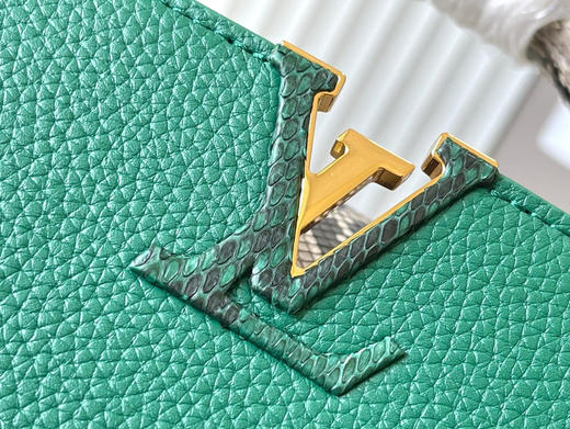秋冬特惠💰1700 渠道级LV te级LV 全套包装 N80931/M48865翡翠绿 本款 Capucines BB号手袋 商品图3