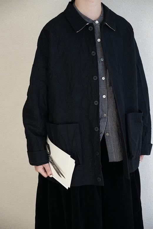 Album di famiglia U4244褶皱肌理外套 商品图4