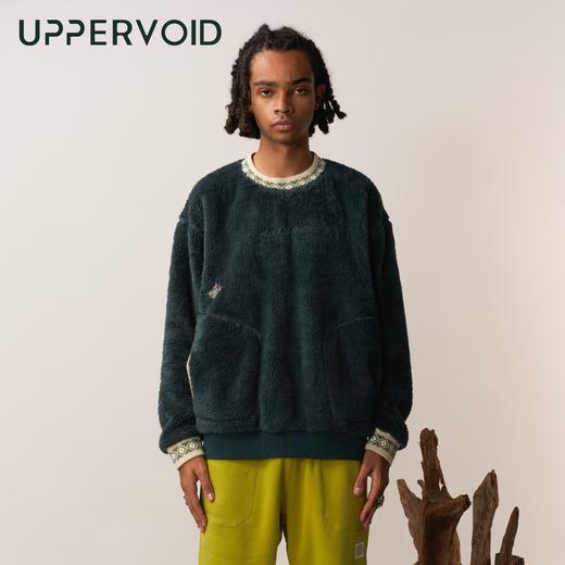 SPEY抓绒服圆领卫衣户外保暖百搭外套男女同款UPPERVOID二普纬度 商品图0