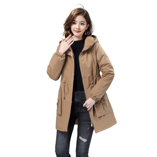 MSYK9603-3秋冬舒适中长款休闲贴身女款气质纯色个性 商品图4