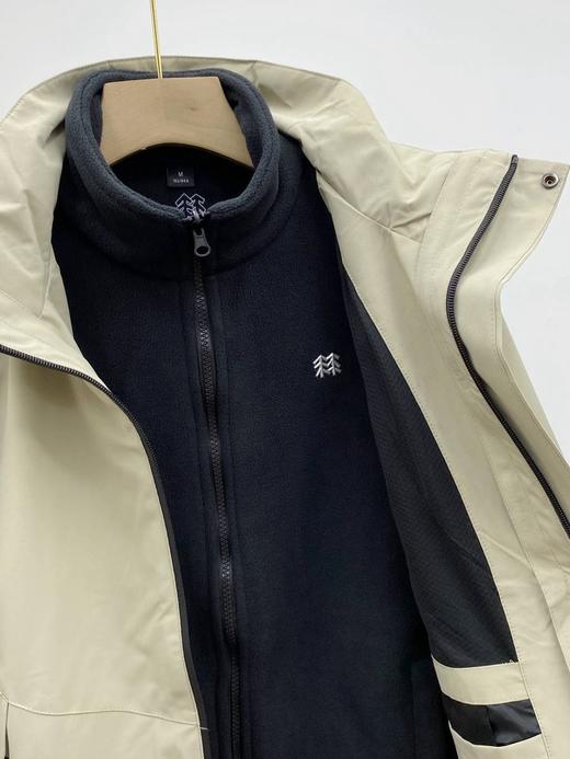 D112515软壳三合一户外休闲衣运动外套男女内胆冲锋衣 商品图12