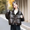 蛋白皮短款羽绒服，加厚保暖外套HR-YF2681 商品缩略图1