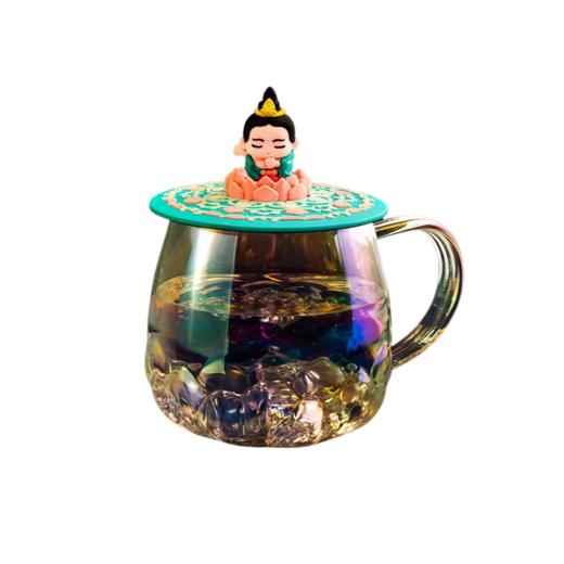 敦煌文创 万事皆OK玻璃杯 商品图5