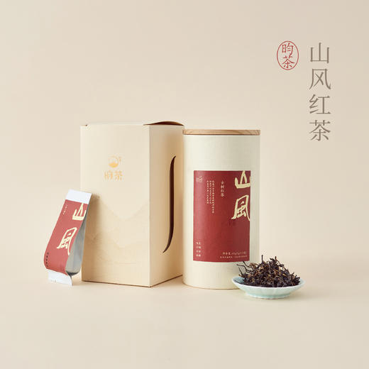 【昀茶·红茶系列】 • 山风红茶··产于邦东产区百年以上古树·味柔口甜，回甘婉转·带着特殊的大自然山野气息，清新自然、回味良久（60g/罐）（10*6g/袋)（袋泡裝） 商品图0