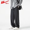 回力垂感裤子休闲裤男士春秋薄款宽松潮流运动裤直筒运动休闲长裤 商品缩略图1
