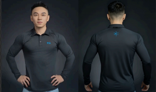 【RECORE】秋冬灰紧身工服男