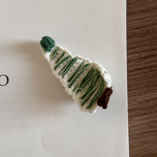 【YW】无忧购“礼物季”39元5件圣诞系列发夹节日可爱毛线发卡发夹侧边夹bb夹刘海夹发饰头饰（截单后3-5天发货) 商品图7