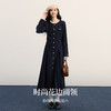 【11/26新品】熙世界千金小香风长袖连衣裙女秋冬磨毛气质收腰显瘦法式赫本裙子 商品缩略图2