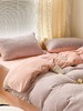 D112536氛围感奶油双拼牛奶绒高品质保暖牛奶绒床上四件套 商品缩略图9