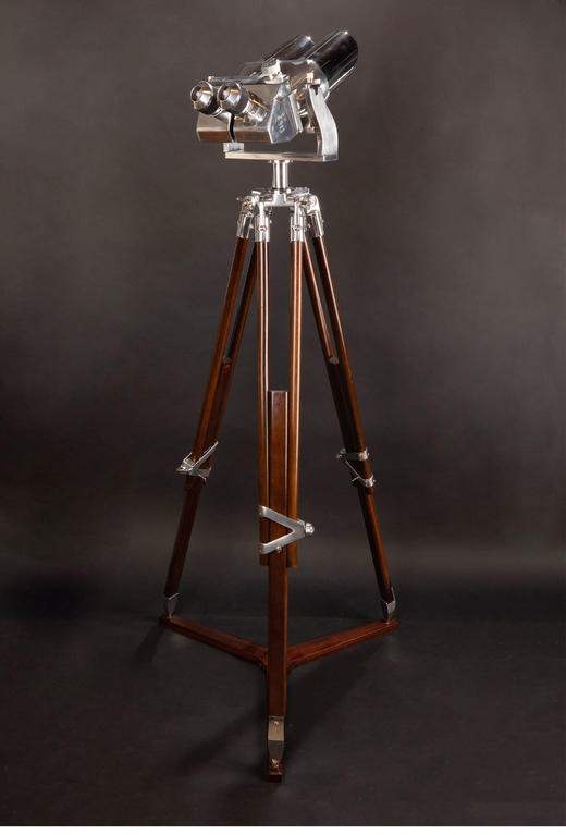 独角鹿西洋古董1940年代德国Emil Busch公司出品福瑞家族定制双筒望远镜 商品图2