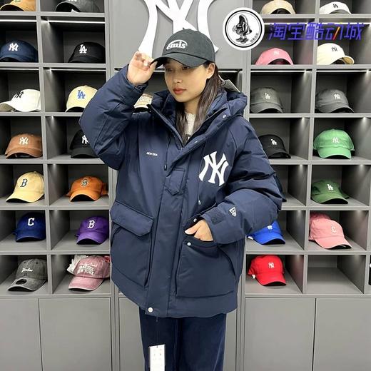 正品保真，单件360克填充绒！ 越南产、男女款，韩国订单纽亦华2025年工装大口袋羽绒服  联盟 商品图2