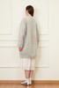 ESTELLICA 知性优雅V领廓形宽松羊羔毛大衣 21125 商品缩略图4