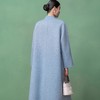 【林栖设计小店】（现货）绵羊毛双面呢渐变多色国风盘扣2025秋冬新款外套大衣女T1954263 商品缩略图8