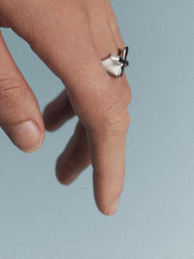 sawdust｜交光 Ring SDGW02R01PM [ 闭口戒指 银 ]【二-循迹】